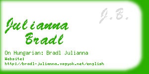 julianna bradl business card